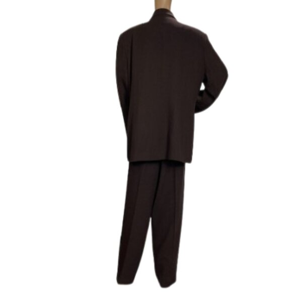 The Work Connection Brown Wool Suit Set - Picture 6 of 13